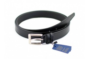 Curea barbati eleganta din piele naturala (culoare neagra) CC3N194